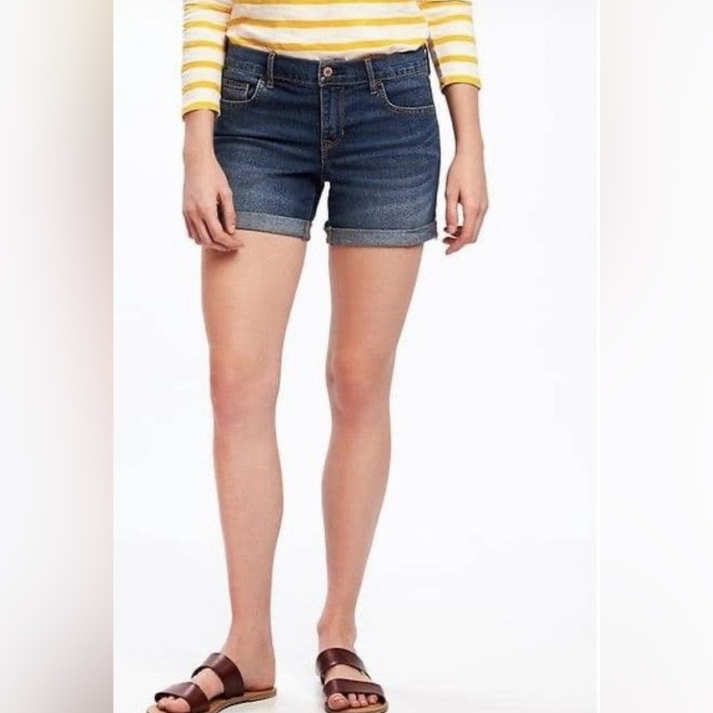 Old Navy Midrise Slim Jean Shorts